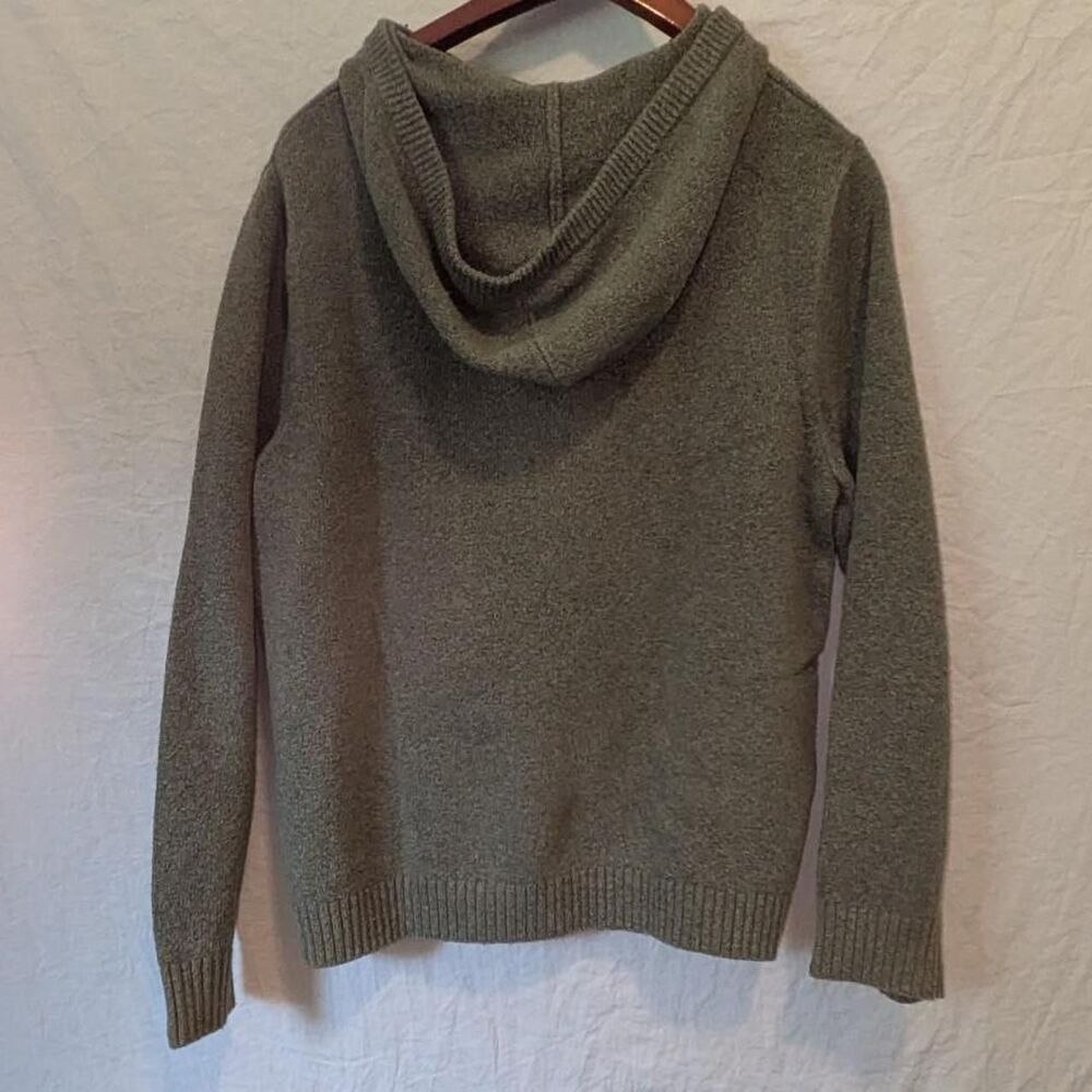 Goodfellow-co Men's Green and Grey Jumper